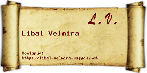 Libal Velmira névjegykártya
